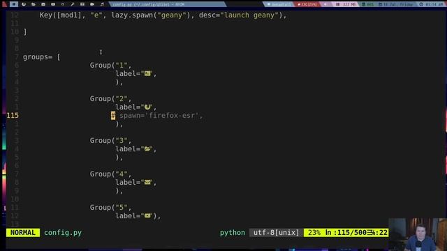 Qtile on Debian (Bullseye) revisited смотреть онлайн