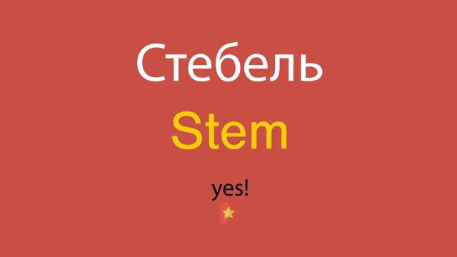 Стебель по-английски смотреть онлайн