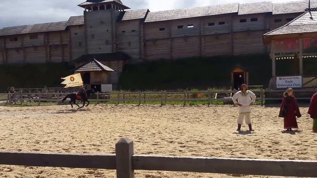Древний Киев в Парке Киевская Русь. (Ancient Kiev In The Park Kievan Rus.)