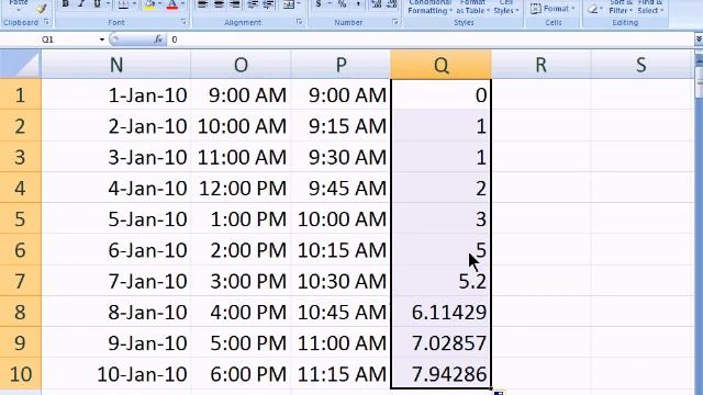 Excel 2007 Tutorial 2 - AutoFill смотреть онлайн