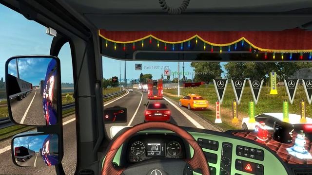 Euro Truck Simulator 2 Multiplayer der Europort ;) смотреть онлайн