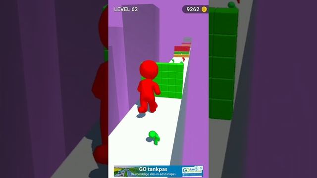 Color Run Stickman Android Game Leval 62 #shorts смотреть онлайн