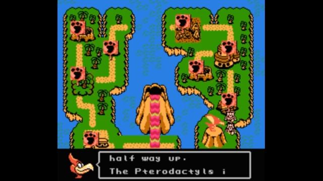 Dendy (Famicom,Nintendo,Nes) 8-bit The Flintstones The Surprise At Dinosaur Peak Pterodactyl flight