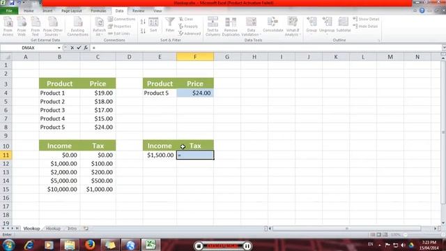 Vlookup & Hlookup - in Excel 2010 - By Amol Gulekar | in Marathi смотреть онлайн