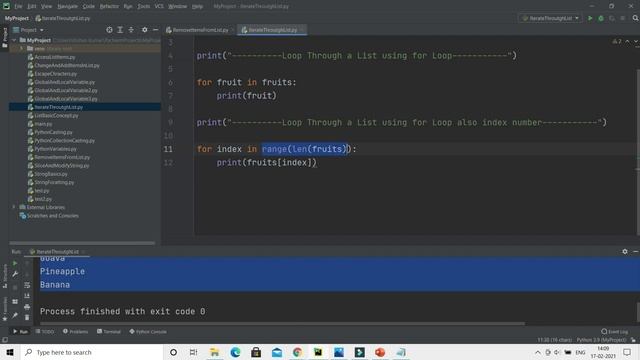 Iterate over a list in Python | Ways to Iterate Through List in Python | 4 ways to iterate list смотреть онлайн