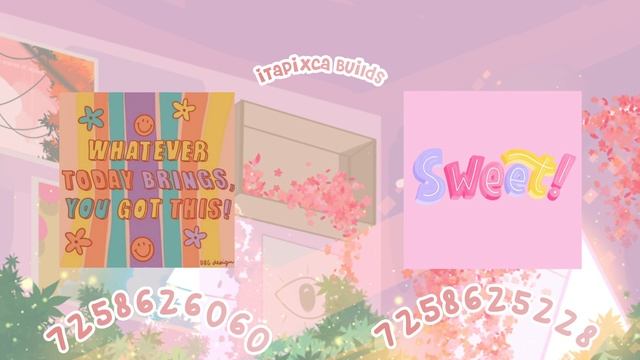 50 Aesthetic Blush Pink Decals with Codes I Roblox Bloxburg I iTapixca Builds смотреть онлайн