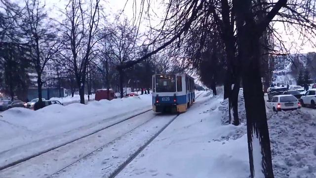Уфимский трамвай троллейбус улица зорге. 24 января 2022. Моя прогулка на закате смотреть онлайн