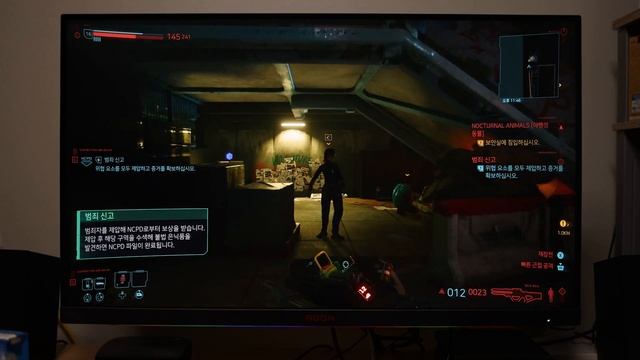 알파스캔 AOC 324UX UHD 144hz 모니터 - 사이버펑크2077 смотреть онлайн