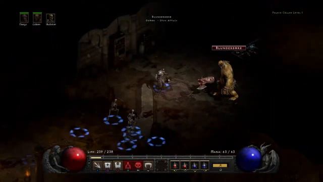 Diablo 2 Resurrected PS4 Summon Necro Act 2 Normal EP2 смотреть онлайн
