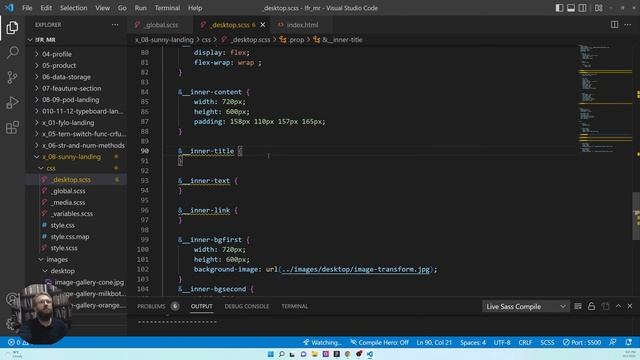 HTML+SCSS: Смачний лендінг Sunnyside-ЧАСТИНА 2 [10-Frontend Ранок] смотреть онлайн
