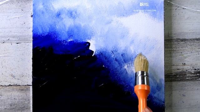 Flying Eagle | EASY Acrylic Painting For BEGINNERS | 5 Minutes ART