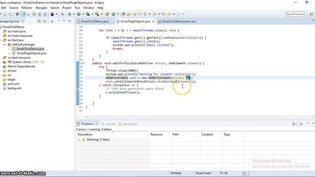 How to click on specific email in gmail using Selenium Webdriver смотреть онлайн
