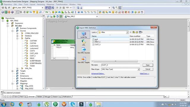 XML Parser transformation in informatica смотреть онлайн