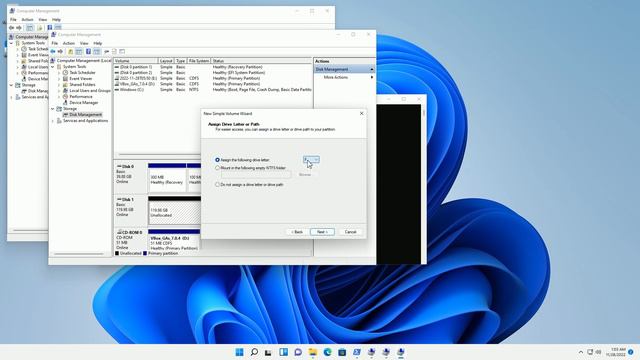 Windows 11 - Setup New SSD | HDD Drive | How To Install New SSD смотреть онлайн