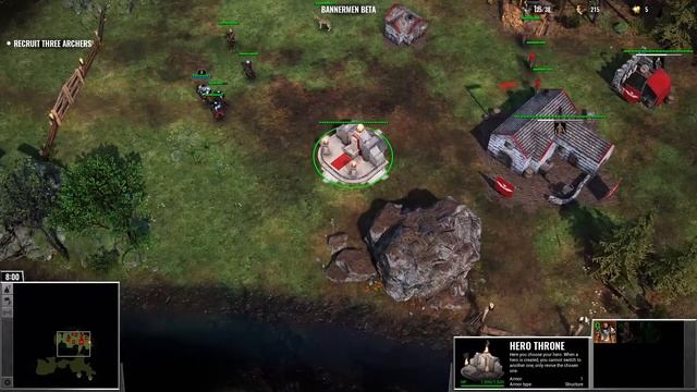 Bannermen — прохождение обучения смотреть онлайн