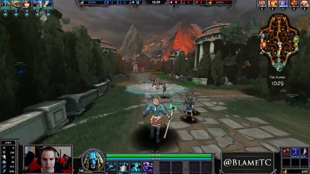 Smite Moba Gameplay - Anubis смотреть онлайн