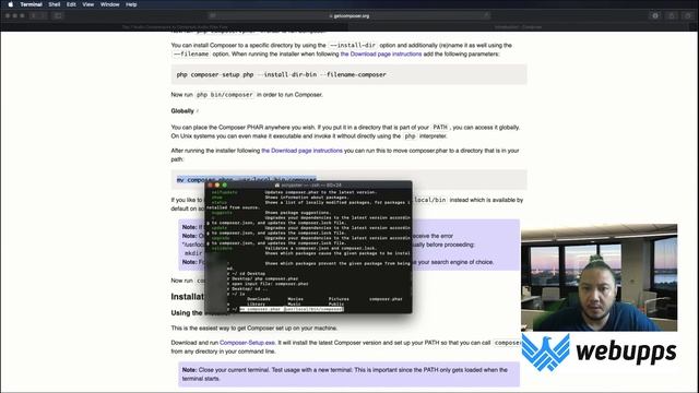 How to install Composer for Drupal 8 смотреть онлайн