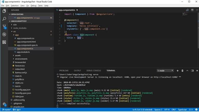 Angular - Interpolation Binding смотреть онлайн