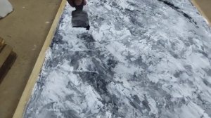 Сделал МРАМОР ИЗ ШПАКЛЁВКИ проще некуда и за копейки