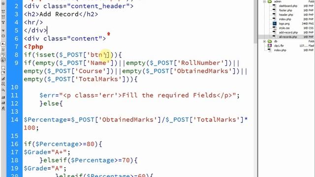 How to Build Online Equiry System in PHP Part 2 Hindi/Urdu смотреть онлайн