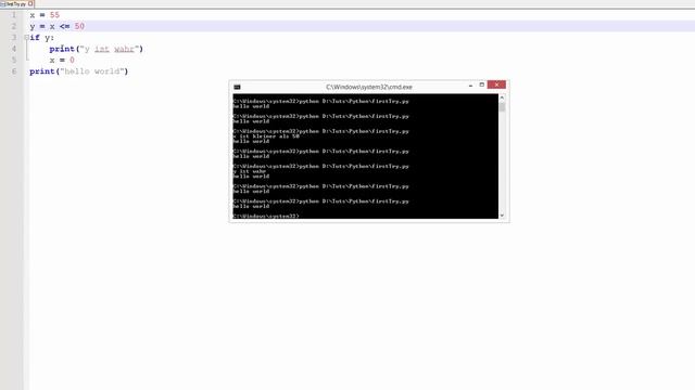 Python Tutorial #7 - Die if-Abfrage смотреть онлайн
