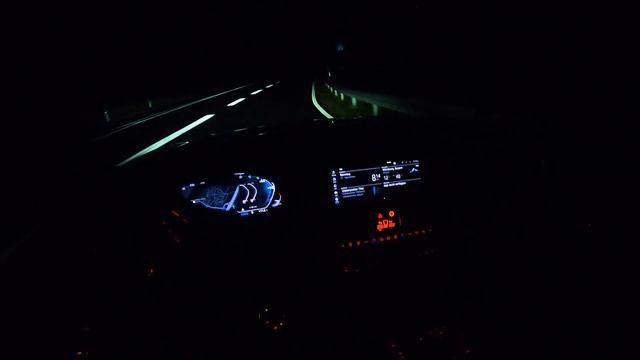 2022 BMW 318i G20 156 PS TOPSPEED NIGHT POV DRIVE WÜRZBURG (60 FPS)