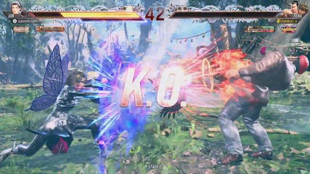 Tekken 8 Jun Kazama Arcade Mode смотреть онлайн
