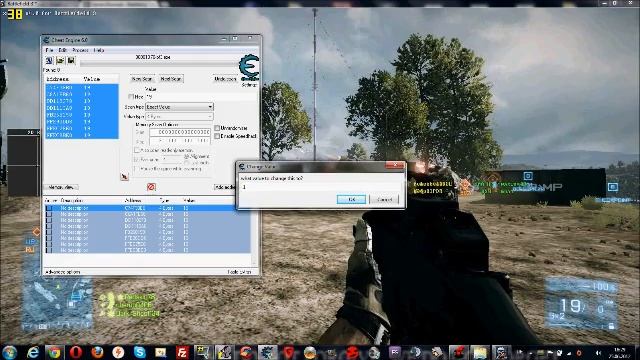 Battlefield 3 Unlimited Ammo/Unendlich Munition Cheat Engine смотреть онлайн