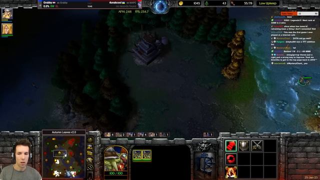 No Mana FOR YOU! (BLOODMAGE!) - WC3 - Grubby смотреть онлайн