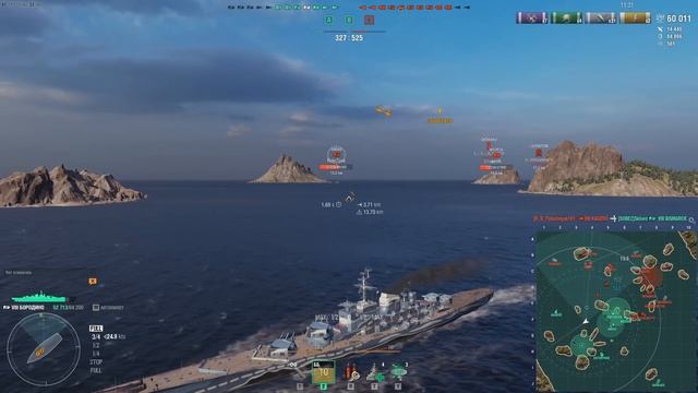 ?Обзор линкора Бородино // Шляпа с РЛС! смотреть онлайн