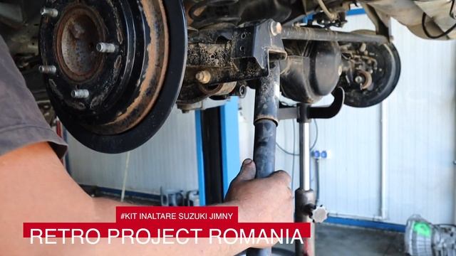 SUZUKI JIMNY LIFT UP KIT INSTAL FOR OFF ROAD & TYRES, INSTALARE KIT INALTARE IRONMAN 50MM смотреть онлайн