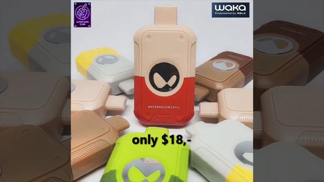 WAKA PA7000 #vape #vapedisposable #supervapeclub #cambodia #phnompenh смотреть онлайн