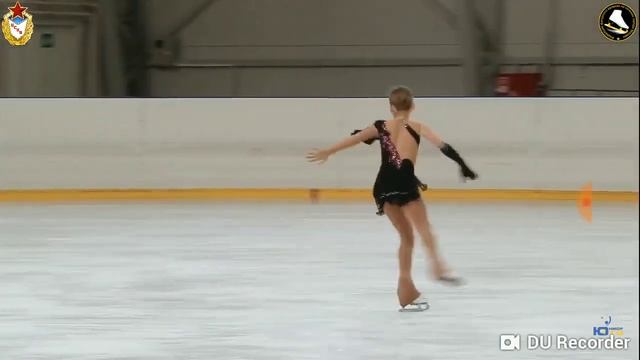 Александра ФРОЛОВА アレキサンドラ・フロロワ　Открытое первенство СШОР ЦСКА им. С.А.Жука «Призы Деда Мороза» смотреть онлайн