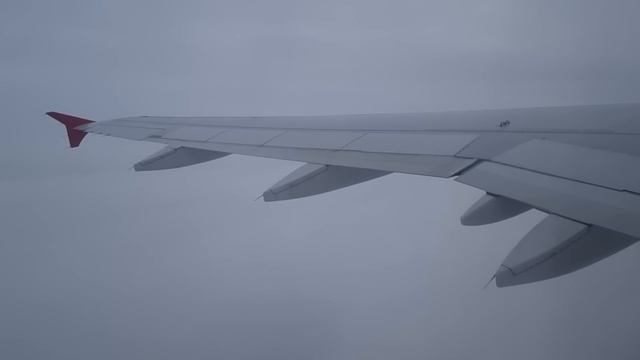 Полет на закате | Airbus A319 а/к Россия | Рейс Москва (Внуково) — Санкт-Петербург (Пулково) смотреть онлайн