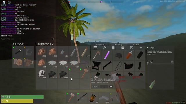 Roblox (Trident Survival V2) first raid with the squad смотреть онлайн
