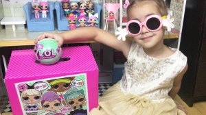 Куклы LOL Surprise Новая кукла ЛОЛ Алина показывает свою коллекцию кукол Video for kids