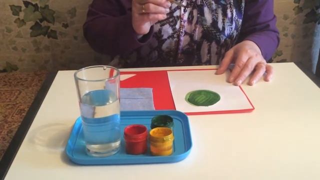 30 апреля 2020. Рисование красками "Воздушные шарики" смотреть онлайн