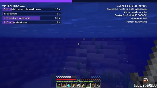 MINECRAFT pero el CHAT VOTA lo que va pasar смотреть онлайн