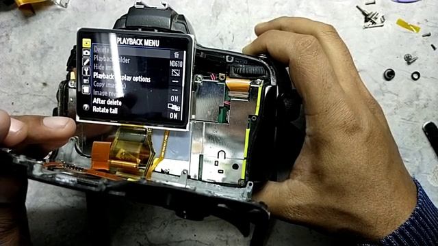 Nikon D610 LCD problem || No LCD Display || LCD Change смотреть онлайн