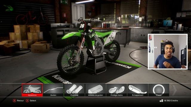 MXGP 3 The Official Motocross Game | Customisation Kawasaki KX250F ! | Gameplay FR смотреть онлайн