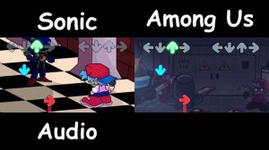 The Fighters Sonic Vs Among Us (The Fighters) - FNF