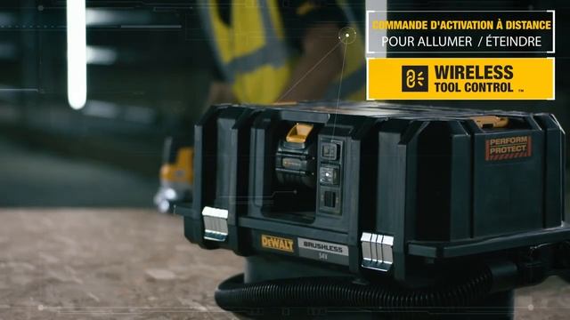 L' aspirateur DEWALT sur batterie vous permettra travailler partout et à tout moment sur le chantie смотреть онлайн
