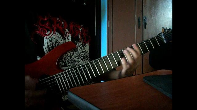 Nile - Lashed to the Slave Stick (Guitar cover) смотреть онлайн