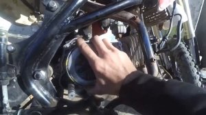 Как собрать сцеплени на питбайке кайо 125-140 Ирбис ттр125 bse125 и motolend 125.
