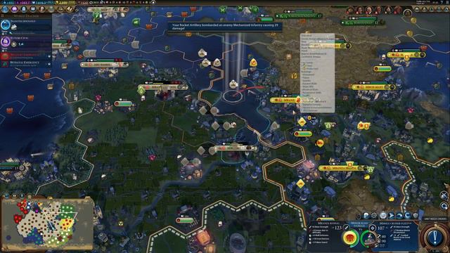 Let's Play Civilization VI: Rise and Fall. Nubia, deity. Episode 21 смотреть онлайн