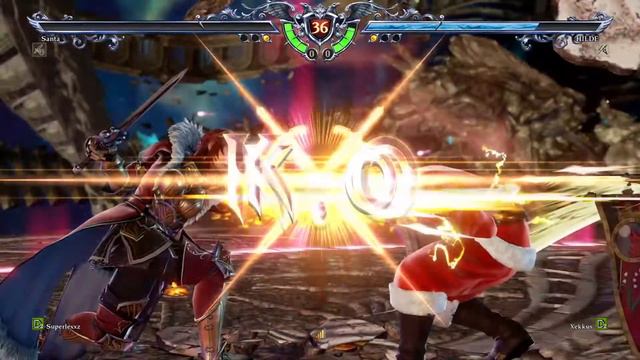 SOULCALIBUR™Ⅵ Sophitia Santa vs. Hilde смотреть онлайн