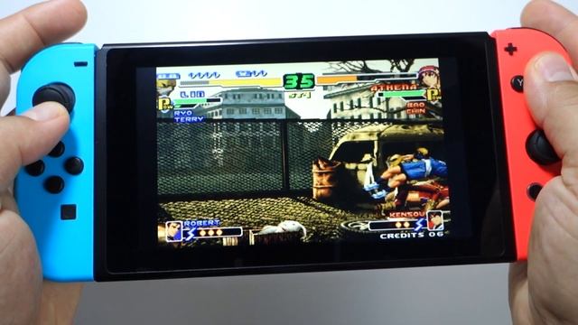 ACA NEOGEO THE KING OF FIGHTERS 2000 Nintendo Switch gameplay смотреть онлайн