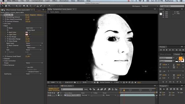Beauty Box Video for Adobe After Effects - Intro Tutorial смотреть онлайн