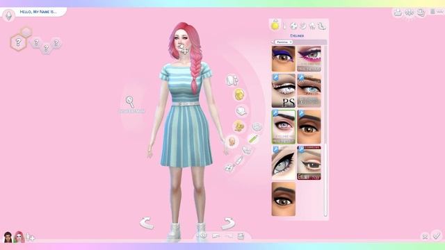 Sims 4 // Create a Sim | Neapolitan Ice Cream (with Pastel Gaming) смотреть онлайн