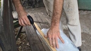 Холстики для улья из сахарного мешка.